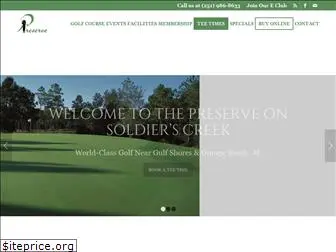 soldierscreekgolfcourse.com