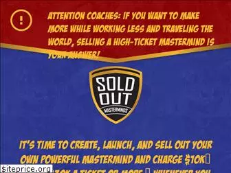 soldoutmasterminds.com