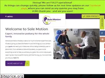 solemotionpodiatry.com