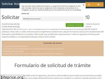 solicitar-acta.com