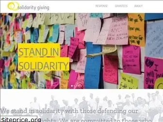 solidaritygiving.org