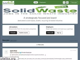 solidwastejobs.com