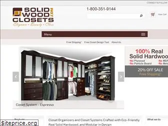 solidwoodclosets.com