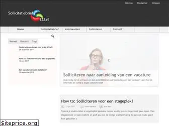 sollicitatiebrief123.nl