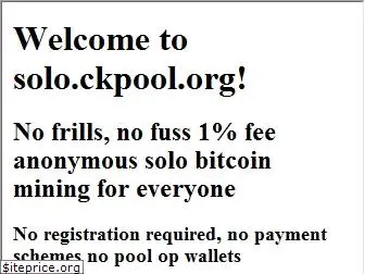 solo.ckpool.org