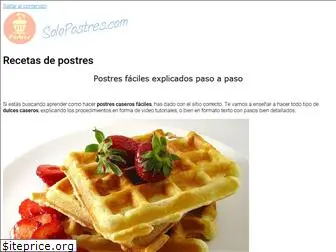 solopostres.com