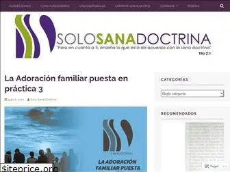 solosanadoctrinablog.wordpress.com