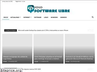 solosoftwarelibre.com