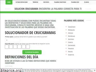 solucioncrucigrama.com