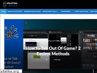 solution-archive.com