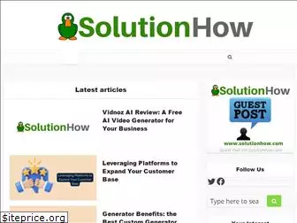 solutionhow.com