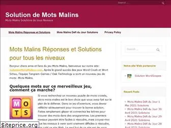 solutionmotsmalins.com