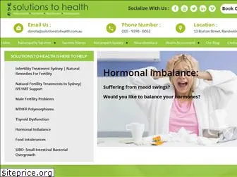 solutionstohealth.com.au