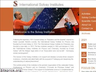 solvayinstitutes.be