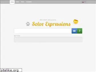 solve-expressions.com