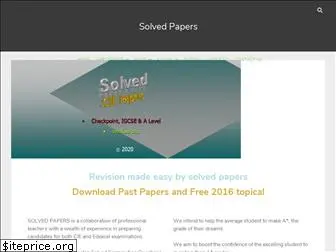 solvedpapers.co.uk