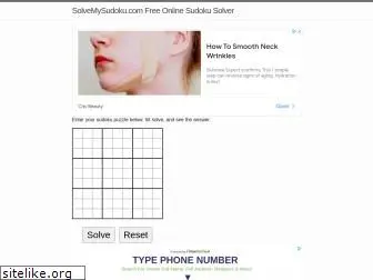 solvemysudoku.com