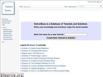 solverbase.com