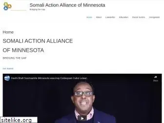 somaliactionalliance.org