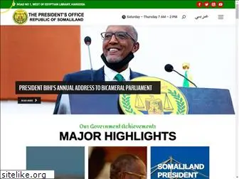 somalilandpresidency.com