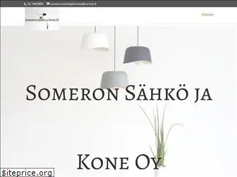 someronsahkojakone.fi