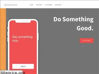 somethinggood.app