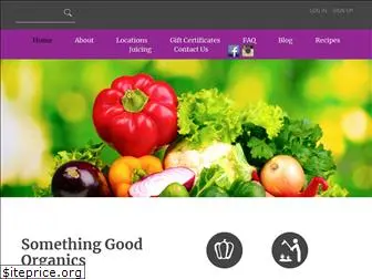 somethinggoodorganics.com