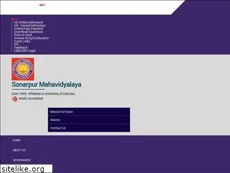 sonarpurmahavidyalaya.com