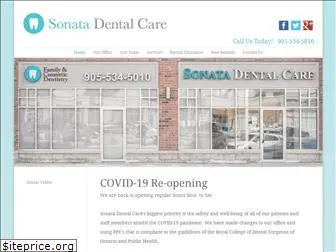 sonatadentalcare.com