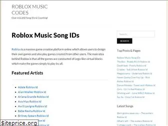 RMusicCoder : Free 3 Millions Roblox Music Codes & IDs