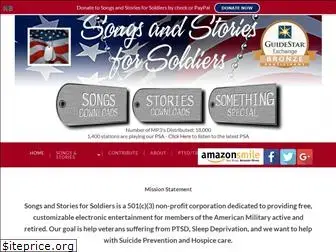 songsandstoriesforsoldiers.us