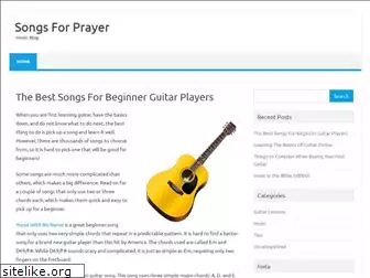 songsforprayer.com