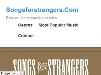 songsforstrangers.com
