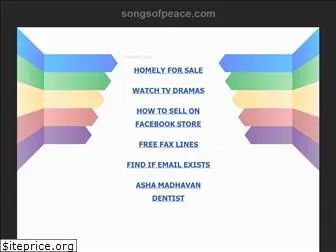 songsofpeace.com