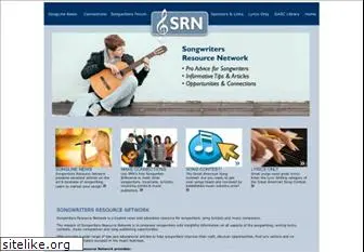 songwritersresourcenetwork.com