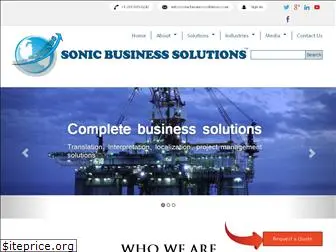 sonicbusinesssolutions.com