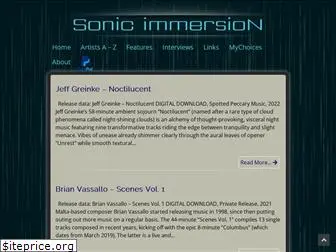 sonicimmersion.org