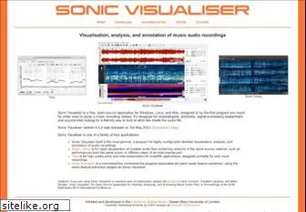 sonicvisualiser.org