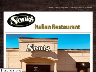 sonisrestaurant.com