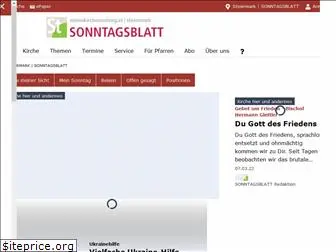 sonntagsblatt.at