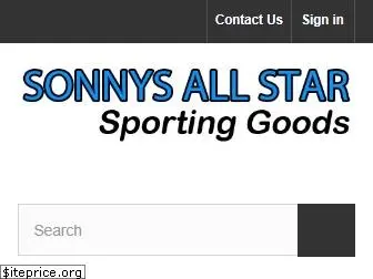 sonnysallstarsportinggoods.com