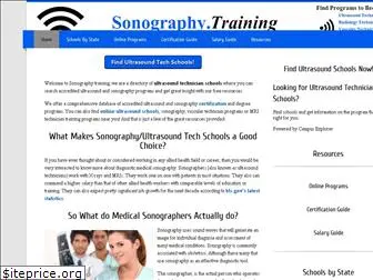 sonography.training