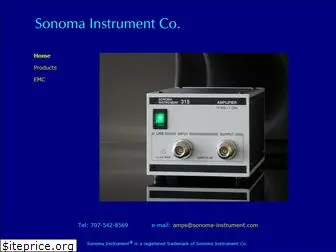 sonoma-instrument.com