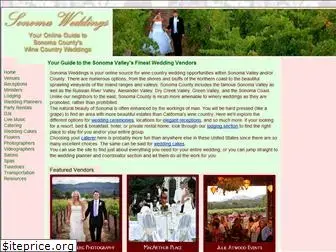 sonoma-weddings.com