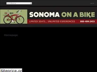 sonomaonabike.com