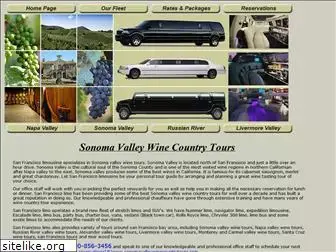 sonomavalleywinecountrytours.com