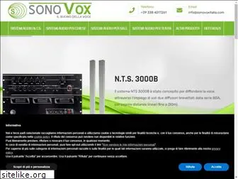 sonovoxitalia.com