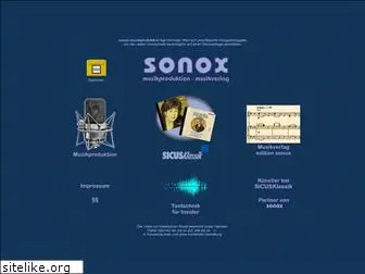 sonox.de