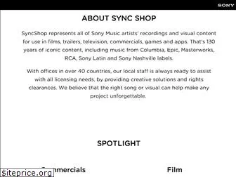 sonymusiclicensing.com