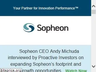 sopheon.com